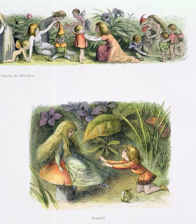 Vestire i bambini elfi, e Rifiutato!, illustrazioni da 